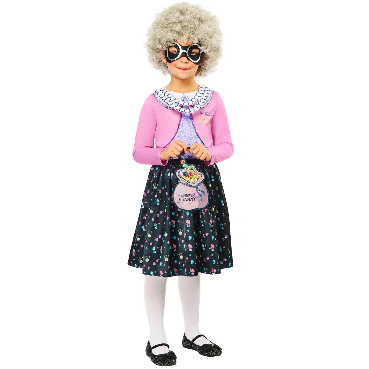 David Walliams Gangsta Granny Costume - Girls
