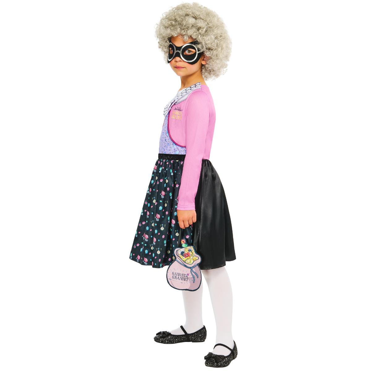 David Walliams Gangsta Granny Costume - Girls