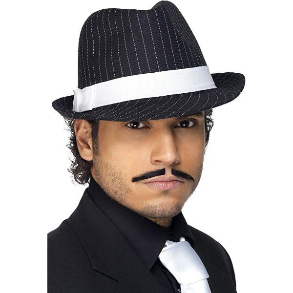 Smiffys 1920's Gangster Trilby Hat Adult Unisex Fancy Dress Costume Accessory