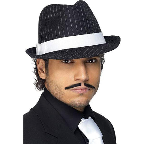 Smiffys 1920's Gangster Trilby Hat Adult Unisex Fancy Dress Costume Accessory