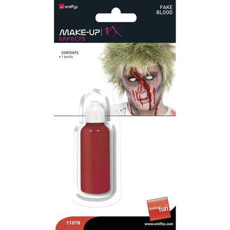 Smiffy's Vampire Blood Vial Fancy Dress Costume & Stage Makeup