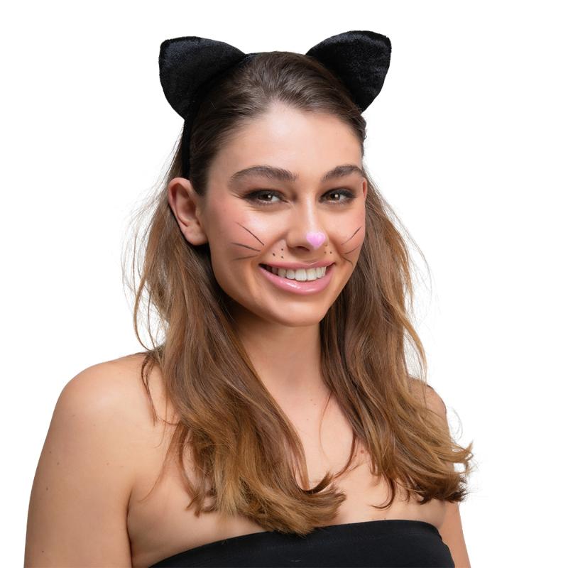 Velour Animal Ears - Wicked Costumes Adult Fancy Dress Accessory