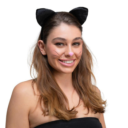 Velour Animal Ears - Wicked Costumes Adult Fancy Dress Accessory