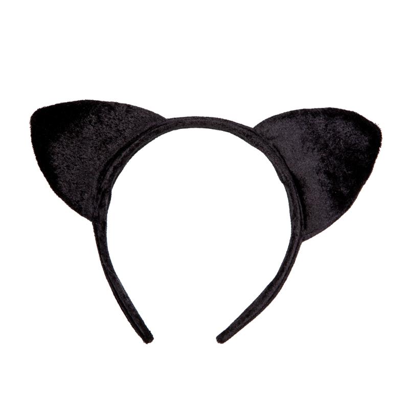 Velour Animal Ears - Wicked Costumes Adult Fancy Dress Accessory