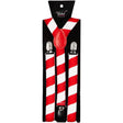 Wicked Costumes Candy Cane Braces Christmas Fancy Dress Costume Accessory