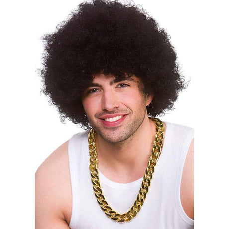 Wicked Costumes Chunky Gold Chain (68cm) Adult Fancy Dress Costume Accessory
