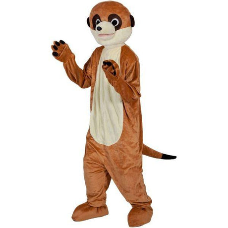 Wicked Costumes Funny Meercat Mascot Adult Unisex Fancy Dress Costume