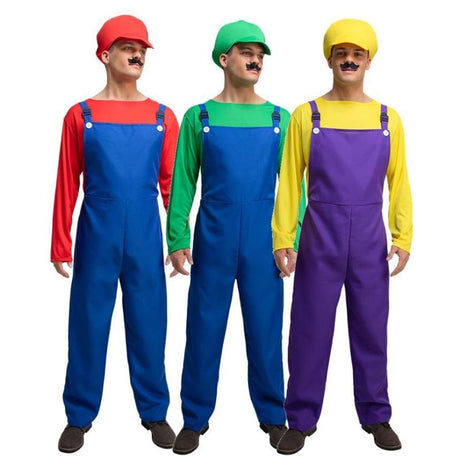 Wicked Costumes Funny Workman Men's Fancy Dress Costume