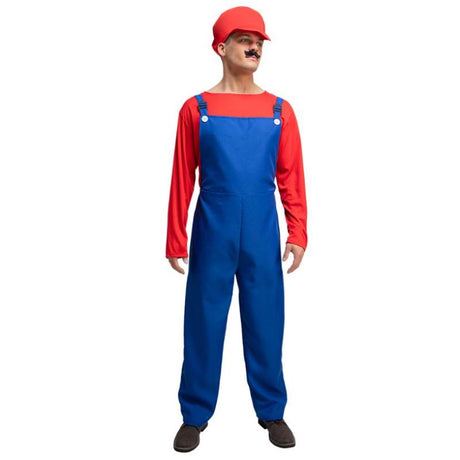 Wicked Costumes Funny Workman Men's Fancy Dress Costume