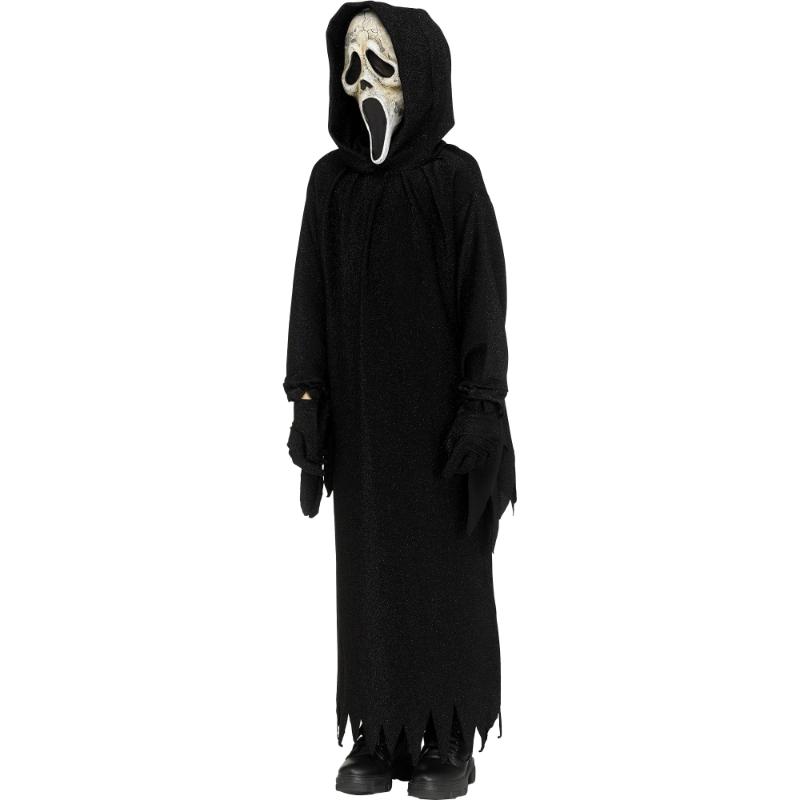 Wicked Costumes Ghost Face Scream VI Aged Child Fancy Dress Costume