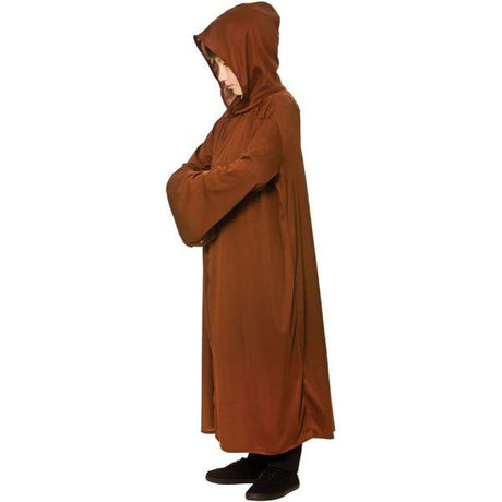 Wicked Costumes Hooded Robe Child Unisex Cape Fancy Dress Costume Accessory