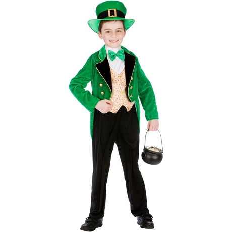 Wicked Costumes Leprechaun St Patricks Day Boy's Fancy Dress Costume