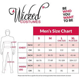 Wicked Costumes Red Hot Cheerleader Men's Fancy Dress Costume