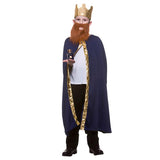 Wicked Costumes Wise Man Robe & Crown Child Christmas Nativity Fancy Dress