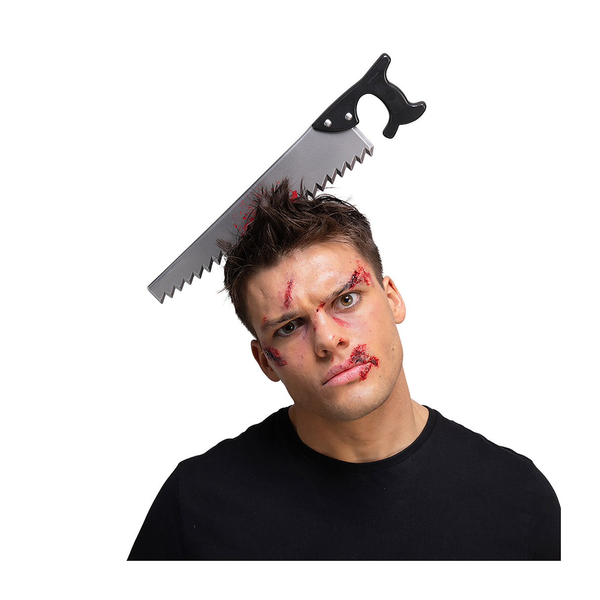 Wicked Costumes Adult Saw in Head Prop - HA-0375