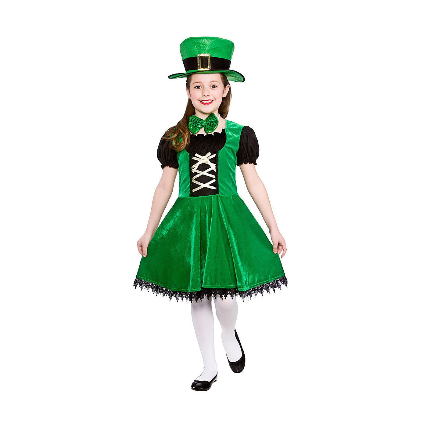 Wicked Costumes Deluxe Girls Leprechaun Costume - EG-3621