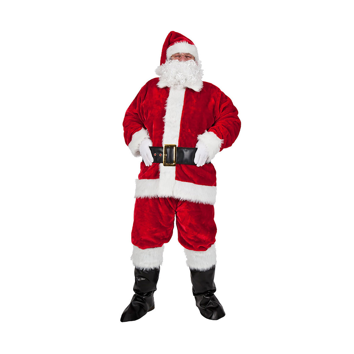 Wicked Costumes - Regal Plush Professional Santa Costume (8 Piece) - Men