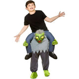 Zombie Carry Me Costume - Child