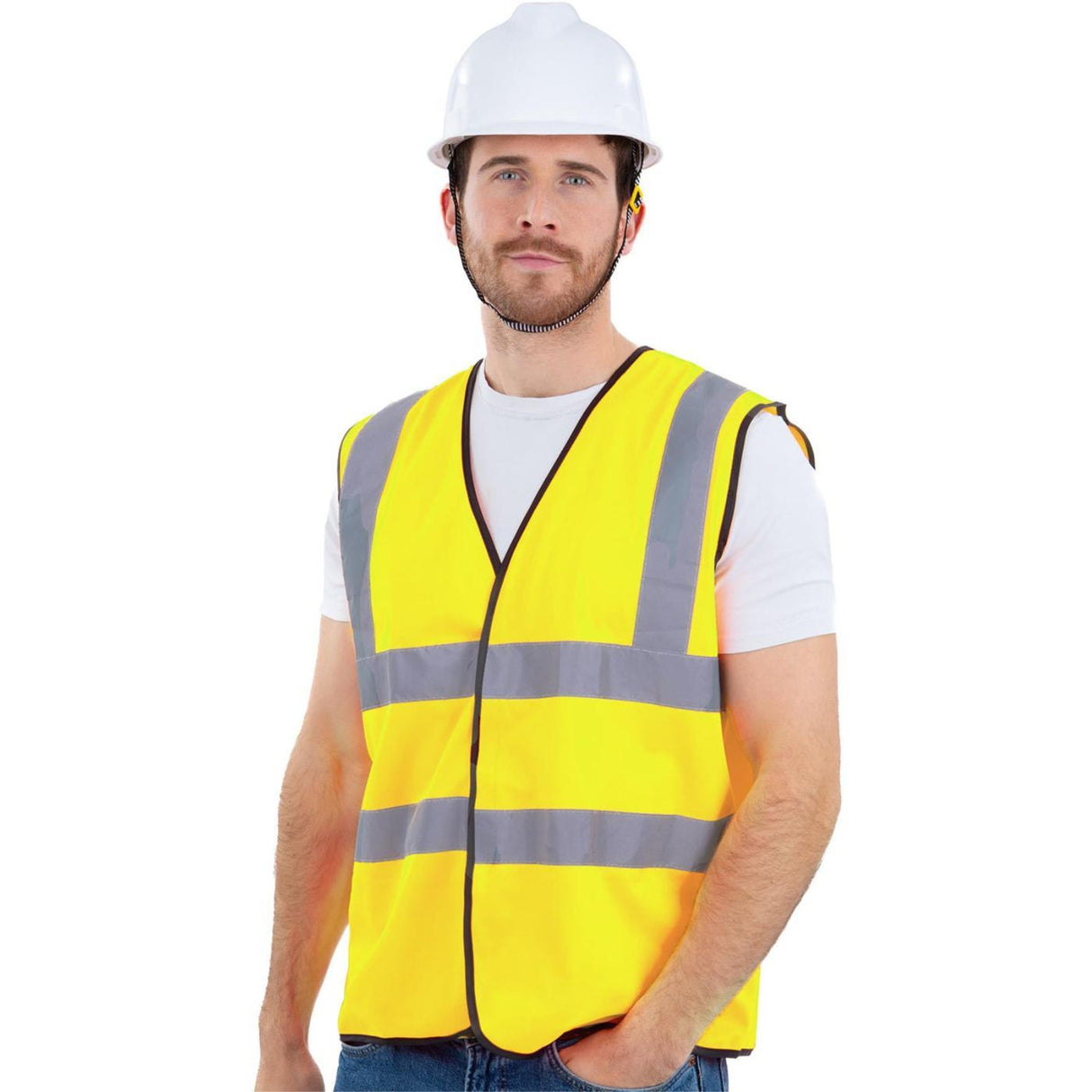 Yellow High-Vis Vest - Men