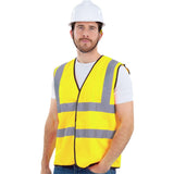 Yellow High-Vis Vest - Men