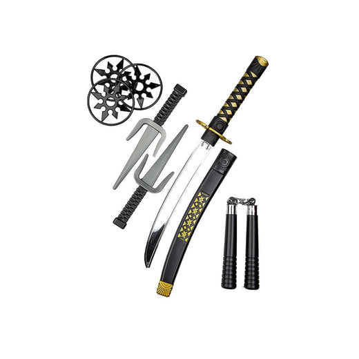 Wicked Costumes Ltd - Ninja Weapon Set (8 Piece) - Child - Fancy Dress Central