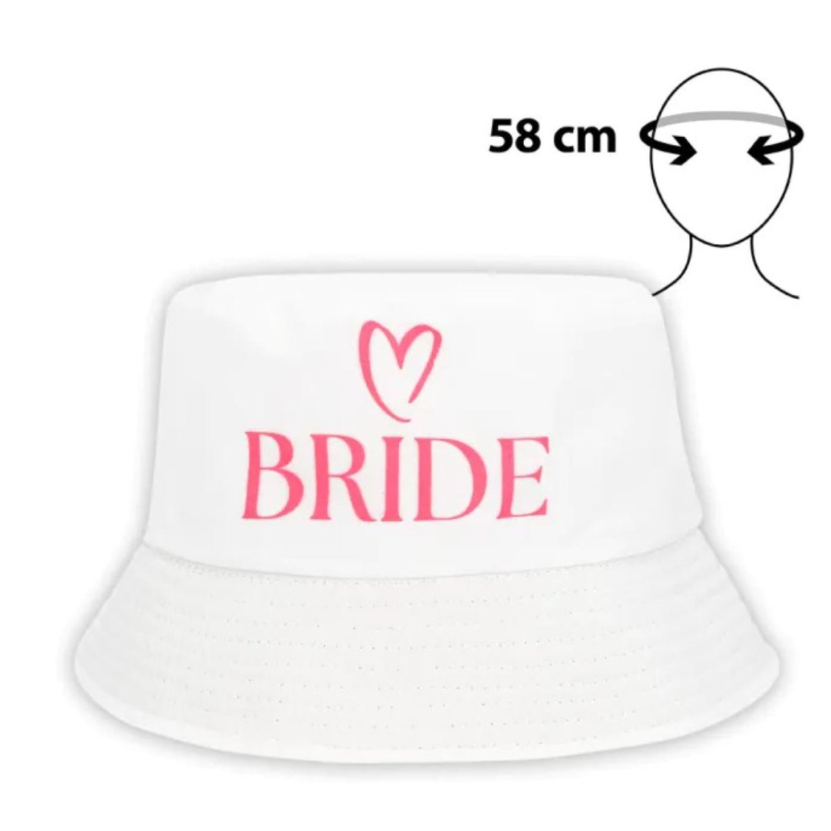 Boland - Bride Bucket Hat - Women - Fancy Dress Central