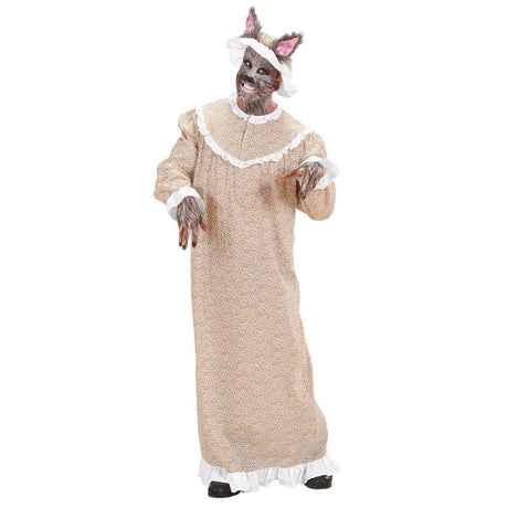 Widmann - Grandma Wolf Costume - Men - Fancy Dress Central