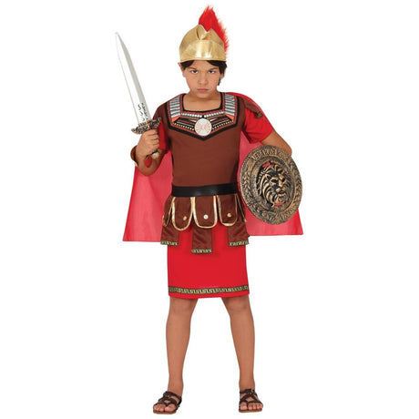 Fiestas Guirca - Roman Centurion Costume - Boys - Fancy Dress Central