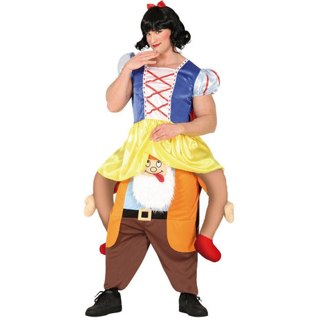 Fiestas Guirca - Naughty Snow Princess & Dwarf Costume - Men - Fancy Dress Central
