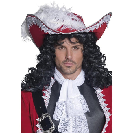 Smiffys - Pirate Captain Hat - Adult - Fancy Dress Central