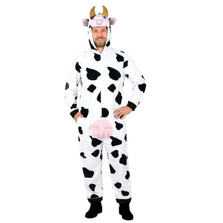 Henbrandt - Cow Costume - Adult - Fancy Dress Central