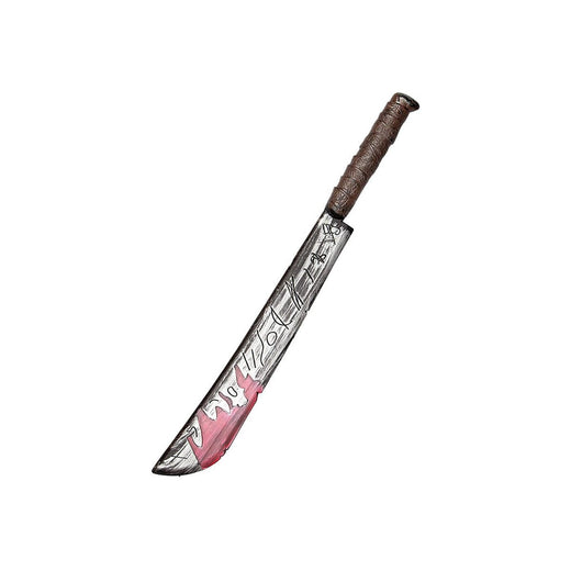 Wicked Costumes Ltd - Machete with Blood Effect Costume Prop (74cm) - Adult - Fancy Dress Central