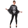 Wicked Costumes - Skeleton Poncho - Women - Fancy Dress Central