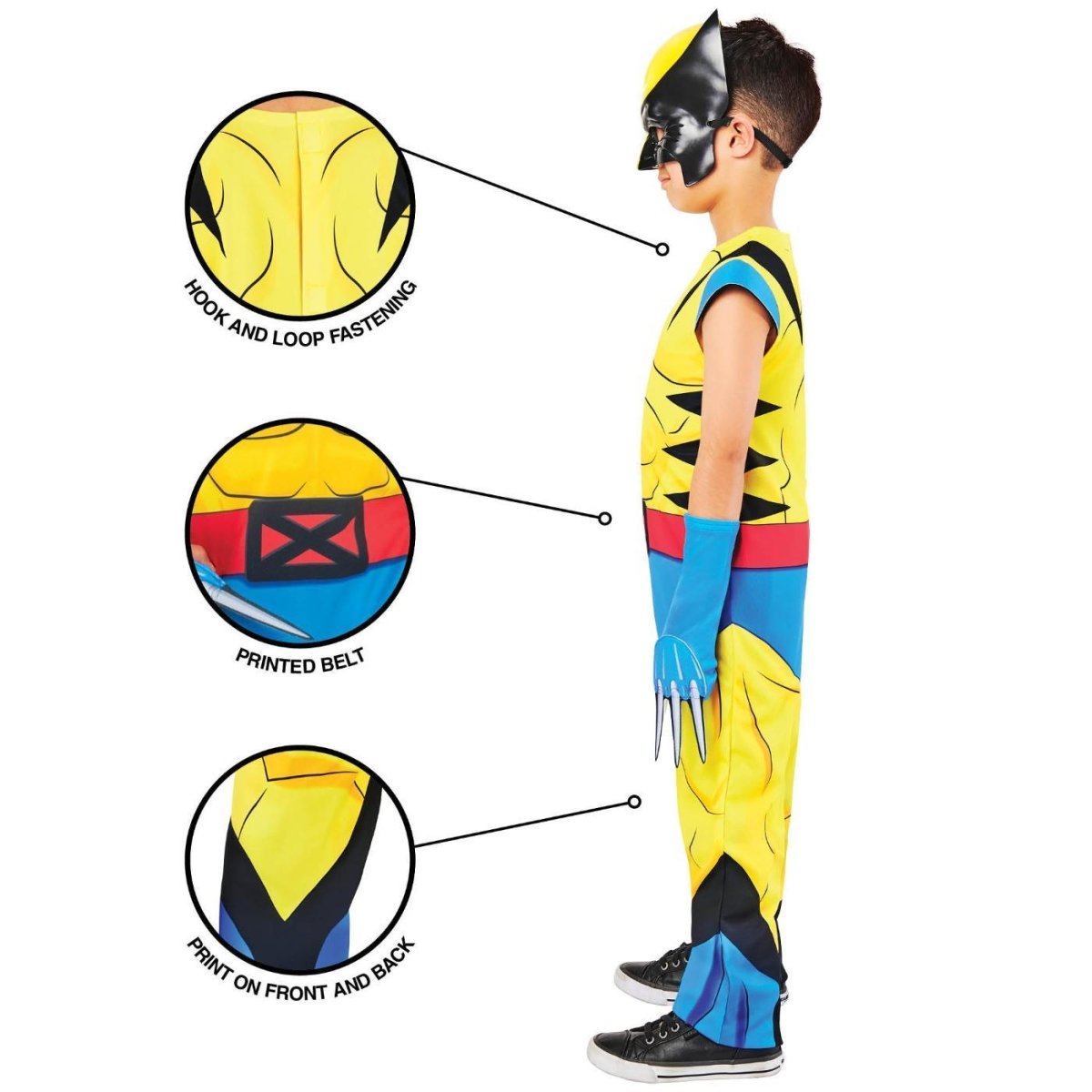 Rubies - Wolverine Costume - Boys - Fancy Dress Central