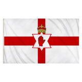 Henbrandt - Northern Ireland Flag (5ft x 3ft) - Fancy Dress Central