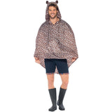 Leopard Party Poncho - Adult
