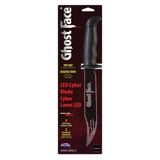 Wicked Costumes - Ghost Face LED Cyber Blade - Fancy Dress Central