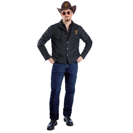 Smiffys - Yellowstone Rip Wheeler Costume Kit - Men - Fancy Dress Central