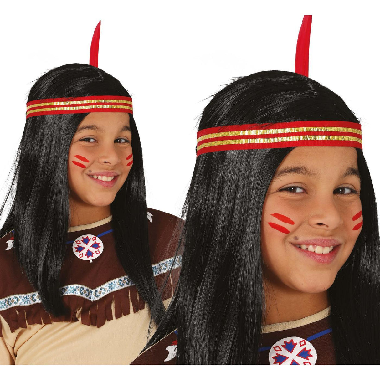 Native American Wig - Child