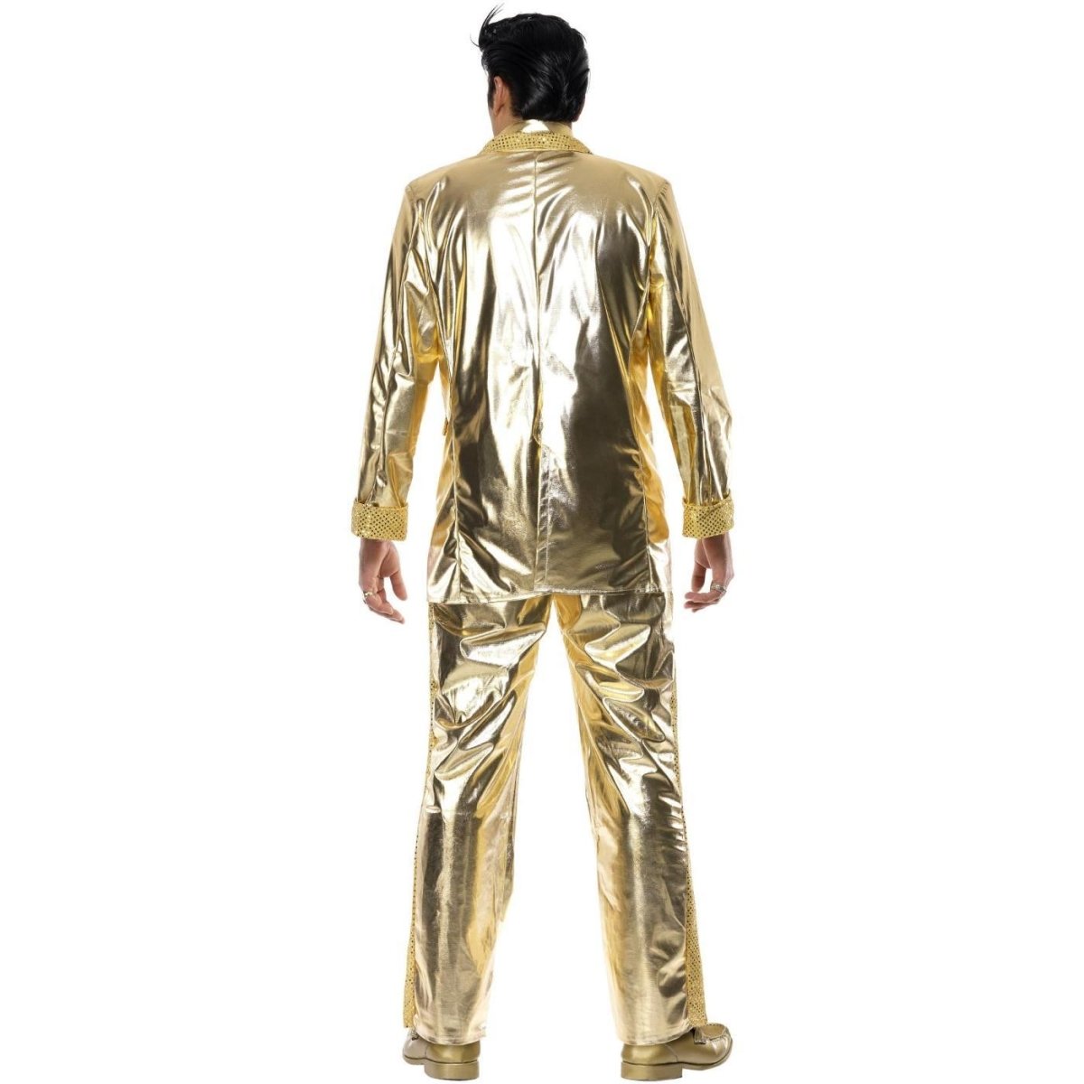 Smiffys - Elvis Costume (Gold) - Men - Fancy Dress Central