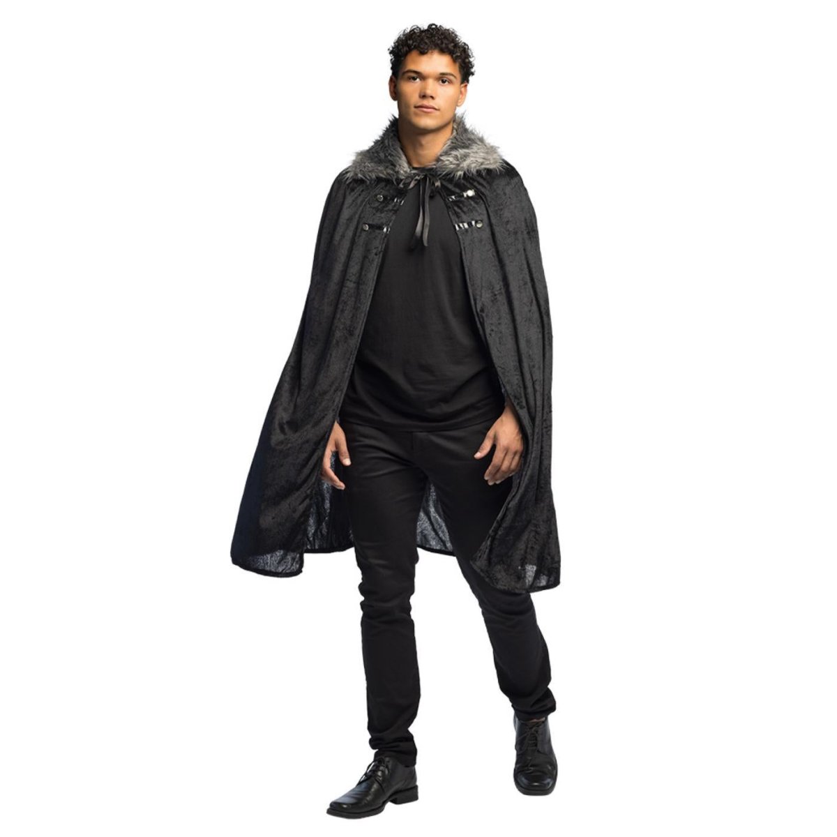 Boland - Crimson Cape (Black) - Adult - Fancy Dress Central