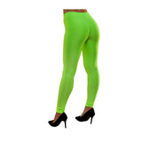 Wicked Costumes - 80s Leggings (Neon Green) - Women - Fancy Dress Central
