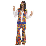 Widmann - Hippie Man Costume - Men - Fancy Dress Central