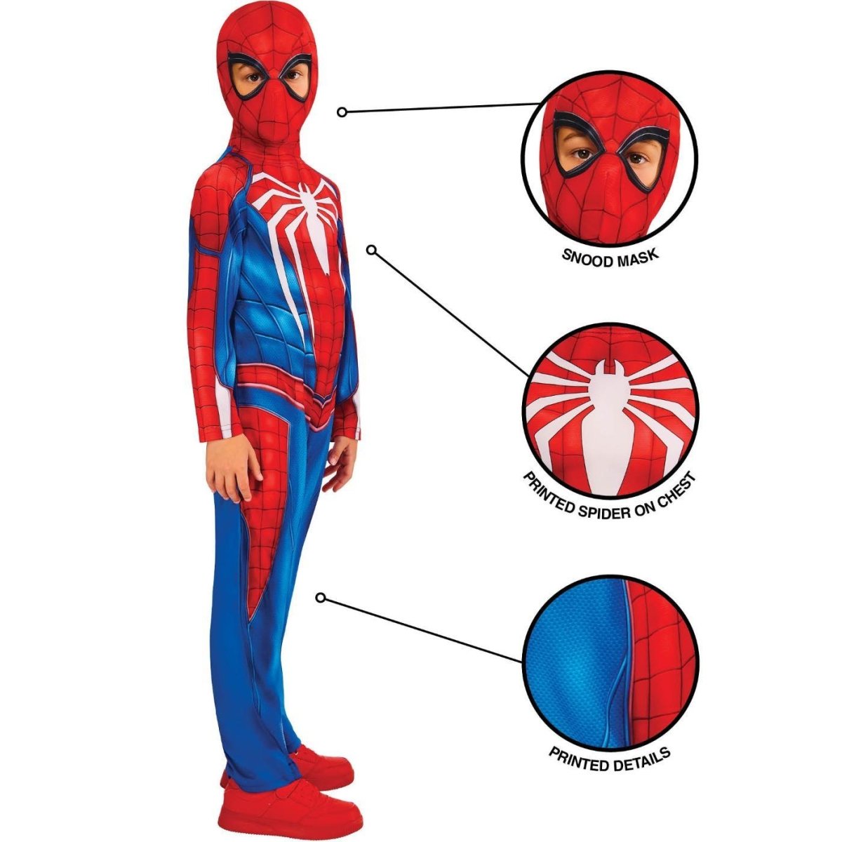 Rubies - Spider - Man Gamerverse Costume - Boys - Fancy Dress Central