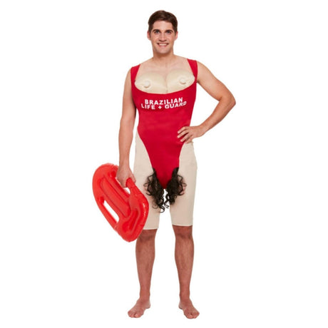 Henbrandt - Brazilian Lifeguard Costume - Men - Fancy Dress Central