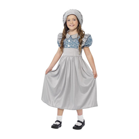 Smiffys - Victorian School Girl Costume - Girls - Fancy Dress Central