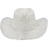 Rodeo Party Cowboy Hat (Silver) - Adult