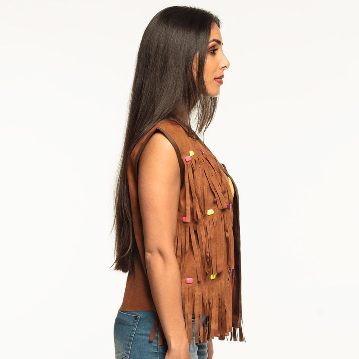 Boland - Hippie Vest - Women - Fancy Dress Central