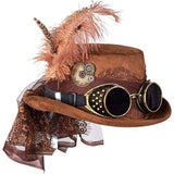 Steampunk Goggle Hat - Adult