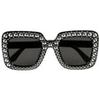 Boland - Bling Bling Party Glasses (Black) - Adult - Fancy Dress Central
